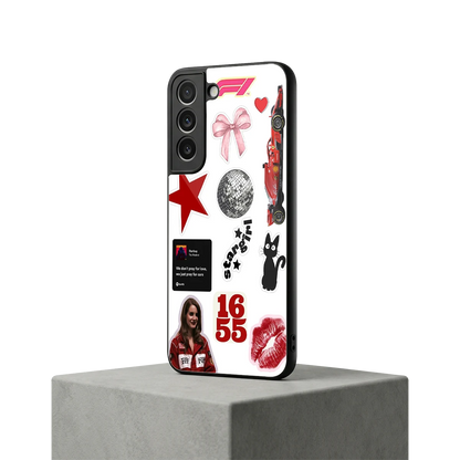 Formula 1 Fever samsung galaxy s22 mobile cover | shockproof glass phone case