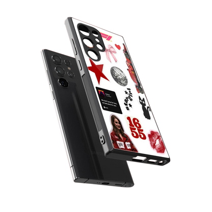 Formula 1 Fever sleek samsung galaxy s23 ultra cover with tempered glass back and TPU edges