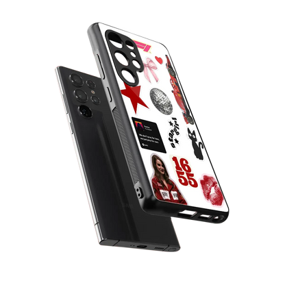 Formula 1 Fever sleek samsung galaxy s25 ultra cover with tempered glass back and TPU edges