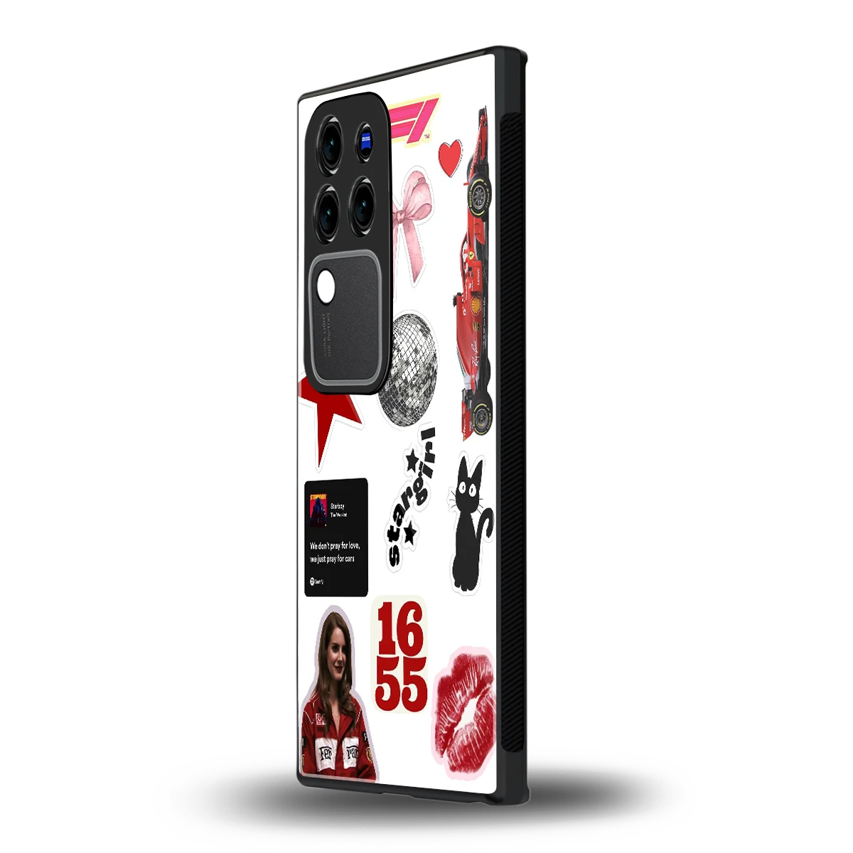Formula 1 Fevervivo v30 pro mobile cover | shockproof glass phone case