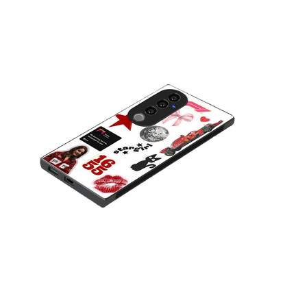Formula 1 Fever stylish phone case for vivo v40 pro | glossy glass and slim fit