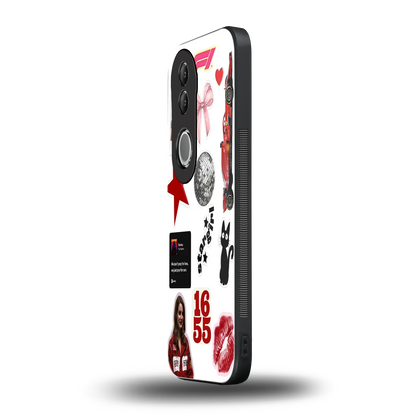 Formula 1 Fever vivo v50 mobile cover | shockproof glass phone case