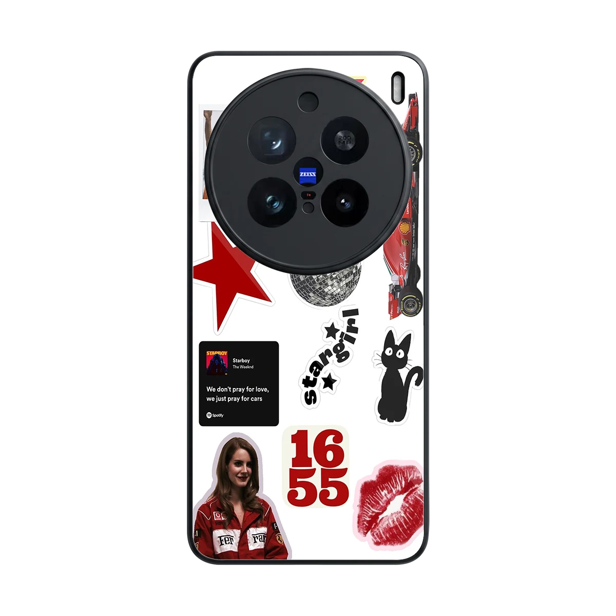 Formula 1 Fever back phone cover | glass case for vivo x200 pro
