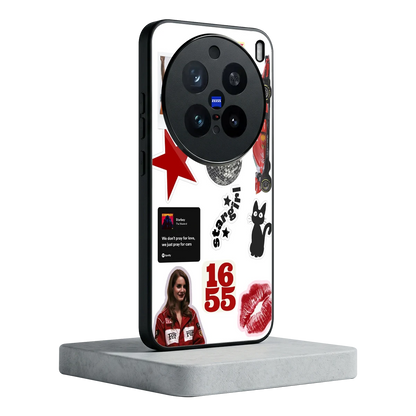 Formula 1 Fever vivo x200 pro mobile cover | shockproof glass phone case