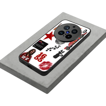Formula 1 Fever stylish phone case for vivo x200 pro | glossy glass and slim fit