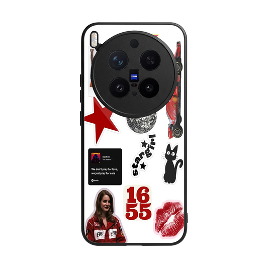 Formula 1 Fever back phone cover | glass case for vivo x300 pro