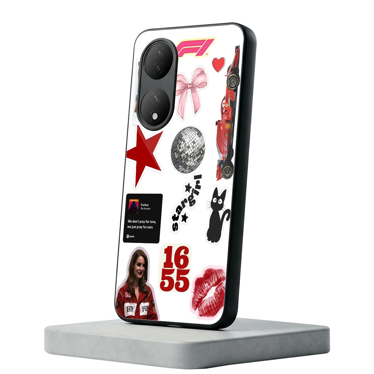 Formula 1 Fever Vivo-y100 mobile cover | shockproof glass phone case