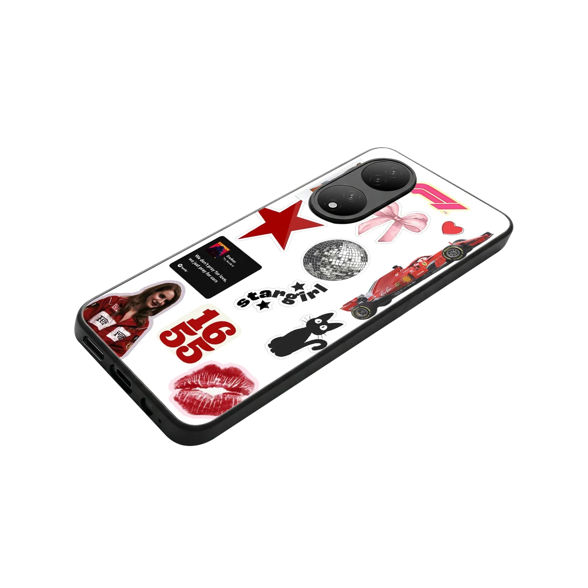 Formula 1 Fever stylish phone case for Vivo-y100 | glossy glass and slim fit