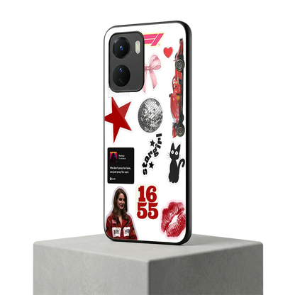 Formula 1 Fever vivo y16 mobile cover | shockproof glass phone case