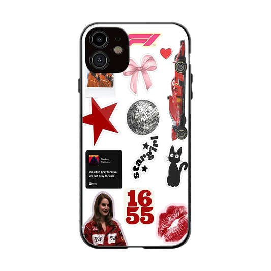 Formula 1 Fever back phone cover | glass case for iphone 12