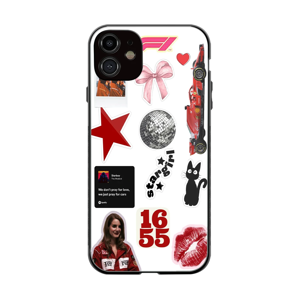 Formula 1 Fever back phone cover | glass case for iphone 11