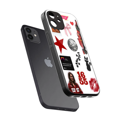 Formula 1 Fever sleek iphone 11 cover with tempered glass back and TPU edges