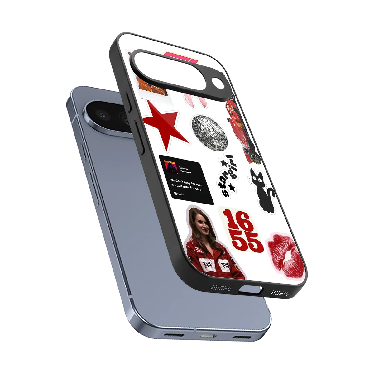 Formula 1 Fever sleek google pixel 10 cover with tempered glass back and TPU edges