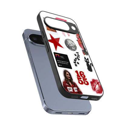 Formula 1 Fever sleek google pixel 10 cover with tempered glass back and TPU edges
