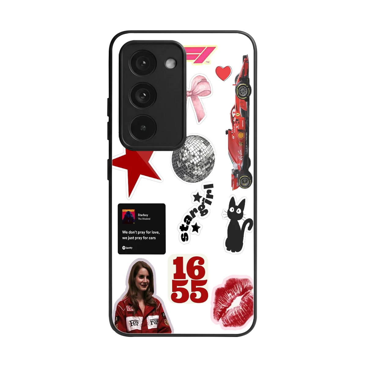 Formula 1 Fever back phone cover | glass case for redmi 15 5g