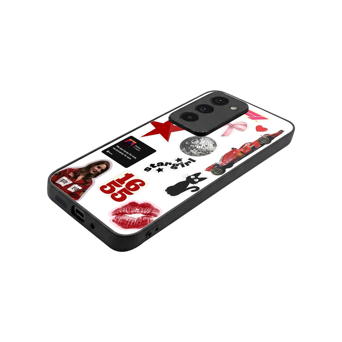 Formula 1 Fever stylish phone case for redmi 15 5g | glossy glass and slim fit
