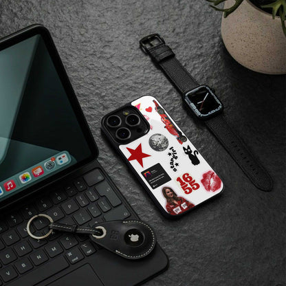Formula 1 Fever TPU glass hybrid case for iPhone 16 | premium mobile back cover