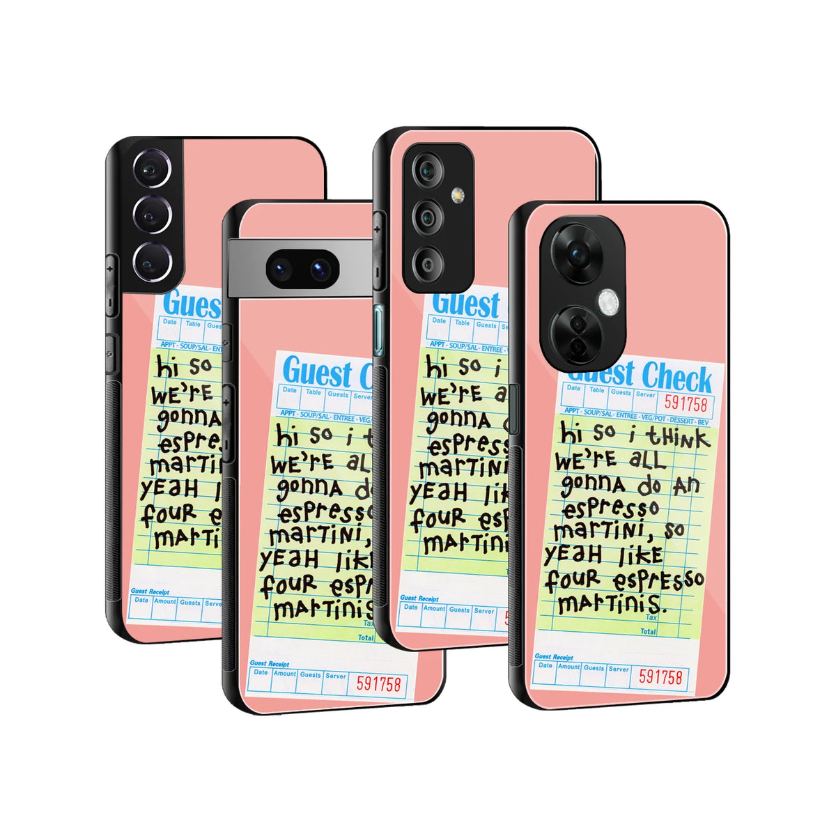 Stylish Glass Back Case for All Smartphones iPhone, Samsung, OnePlus, Pixel, Redmi, Oppo, Vivo, Motorola