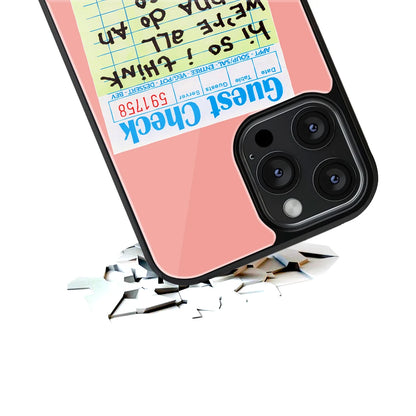 Durable Glass Back Mobile Case for iPhone, Samsung, OnePlus, Google Pixel, Redmi, Vivo, Oppo