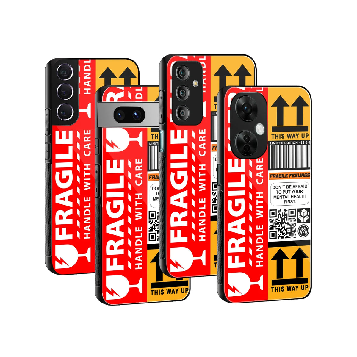 Stylish Glass Back Case for All Smartphones iPhone, Samsung, OnePlus, Pixel, Redmi, Oppo, Vivo, Motorola