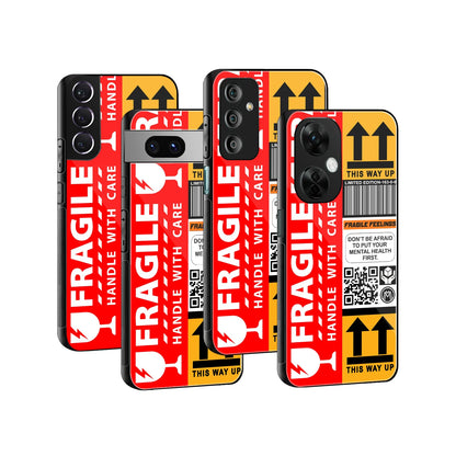 Stylish Glass Back Case for All Smartphones iPhone, Samsung, OnePlus, Pixel, Redmi, Oppo, Vivo, Motorola
