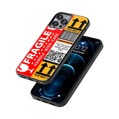 Protective Glass Back Phone Case Compatible with iPhone, Samsung, OnePlus, Pixel & More
