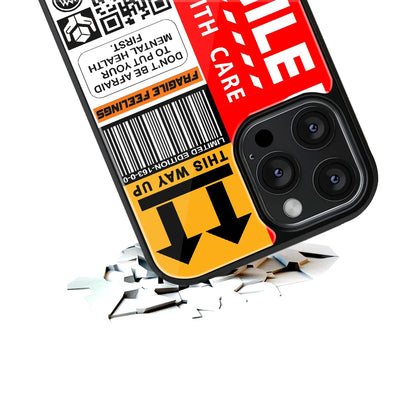 Durable Glass Back Mobile Case for iPhone, Samsung, OnePlus, Google Pixel, Redmi, Vivo, Oppo