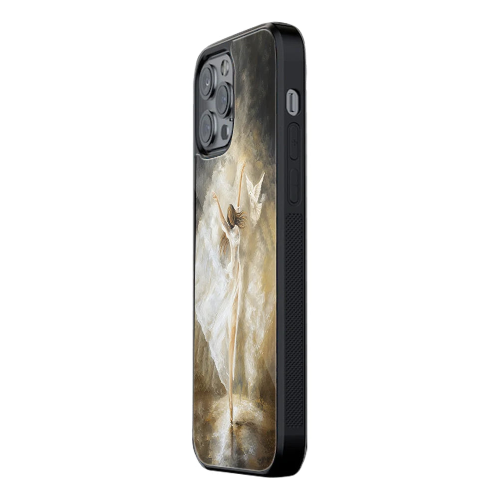 Trendy Glass Back Mobile Case for iPhone, Samsung, Redmi, OnePlus, Google Pixel, Motorola