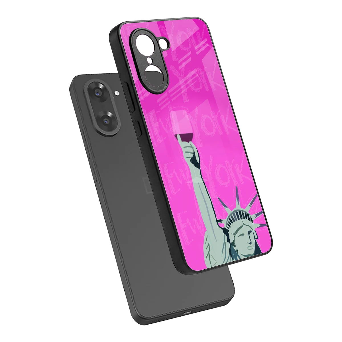 Freedom Toast sleek oneplus nord ce5 5g cover with tempered glass back and TPU edges