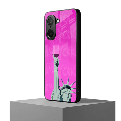 Freedom Toast oneplus nord ce5 5g mobile cover | shockproof glass phone case