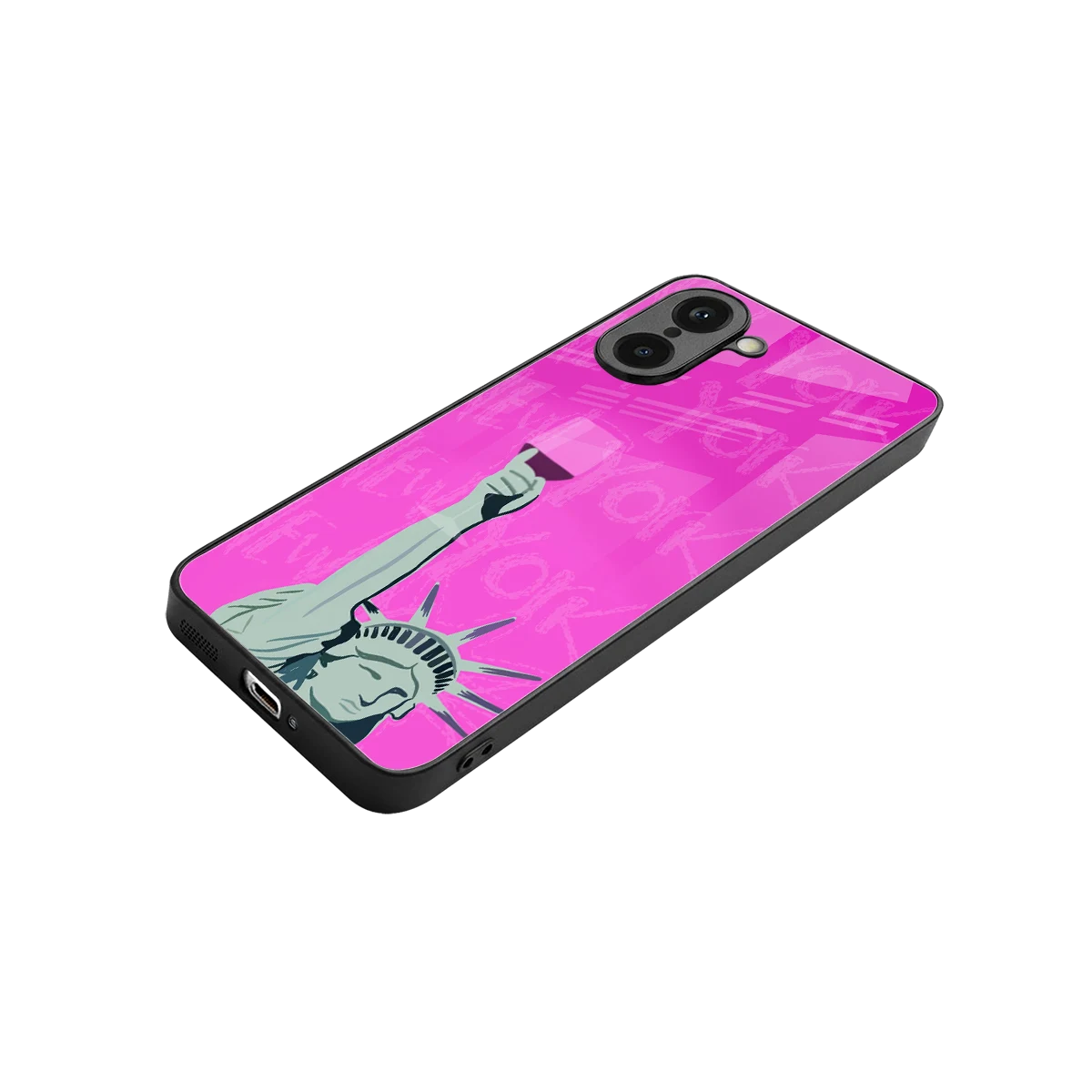 Freedom Toast stylish phone case for oneplus nord ce5 5g | glossy glass and slim fit
