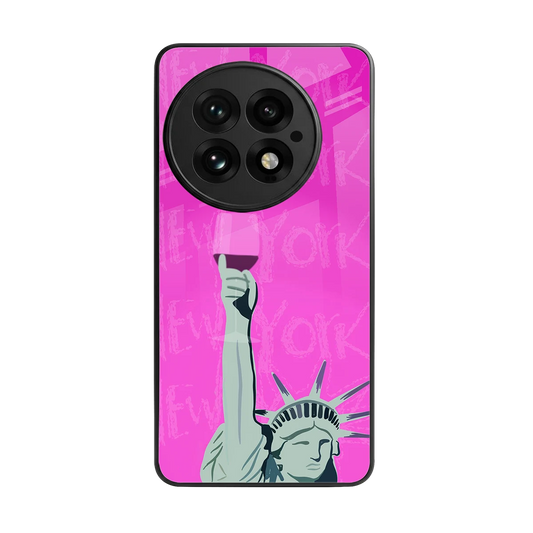 Freedom Toast back phone cover | glass case for oneplus 13