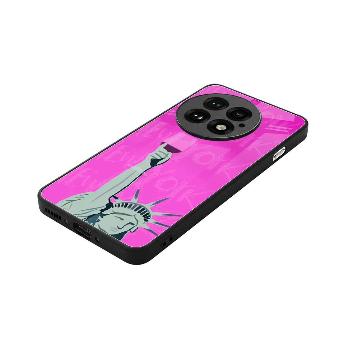 Freedom Toast stylish phone case for oneplus 13 | glossy glass and slim fit