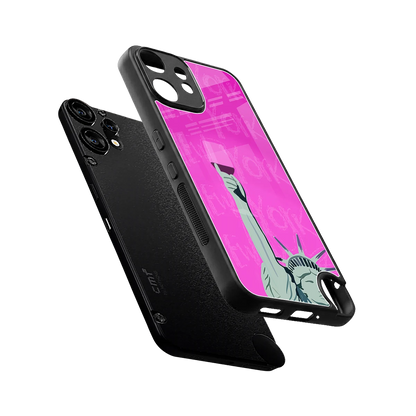 Freedom Toast sleek cmf nothing phone 2 pro cover with tempered glass back and TPU edges