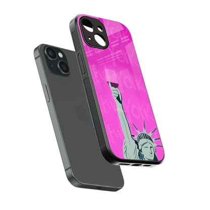 Freedom Toast sleek iphone 13 mini cover with tempered glass back and TPU edges