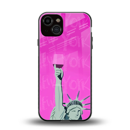 Freedom Toast back phone cover | glass case for iphone 13