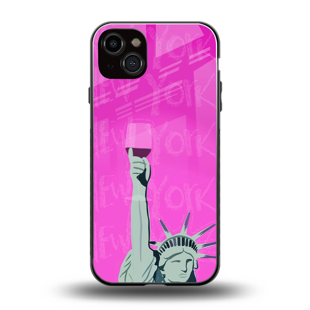 Freedom Toast back phone cover | glass case for iphone 14 plus