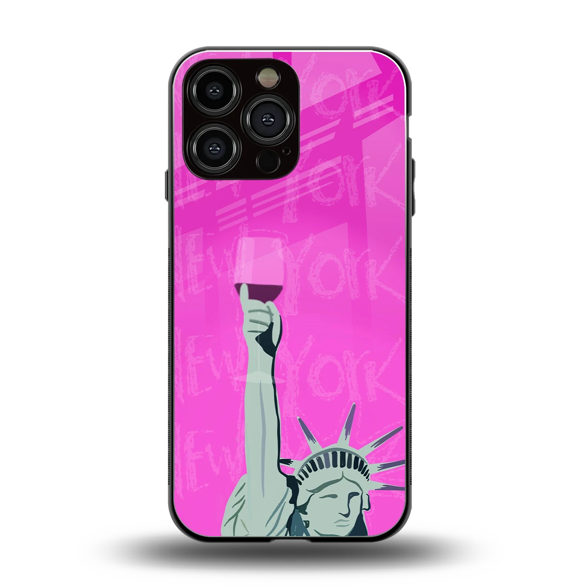 Freedom Toast back phone cover | glass case for iphone 15 pro max