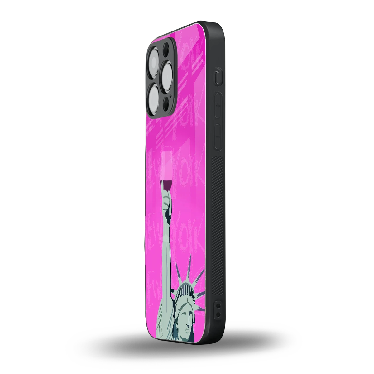 Freedom Toast iphone 15 pro max mobile cover | shockproof glass phone case