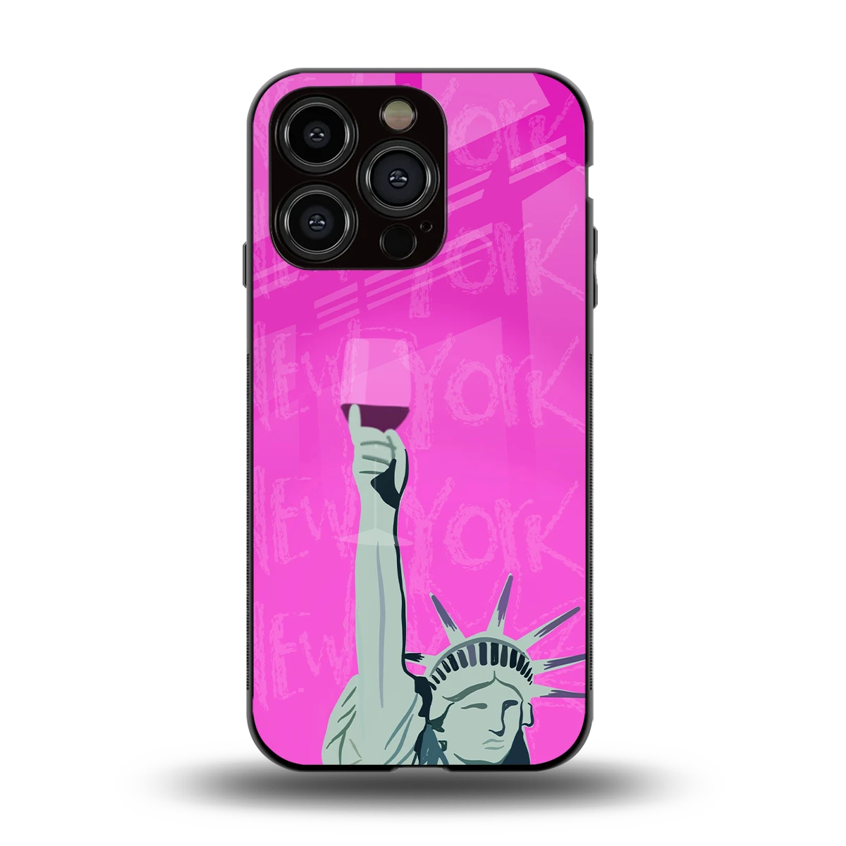 Freedom Toast back phone cover | glass case for iphone 15 pro