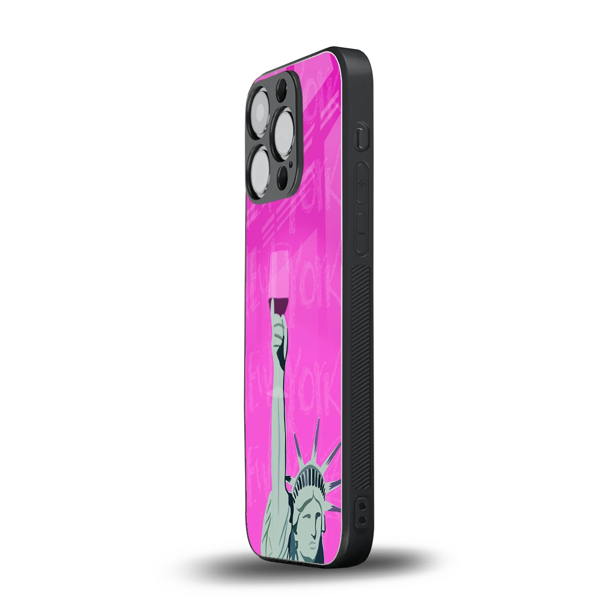Freedom Toast iphone 15 pro mobile cover | shockproof glass phone case