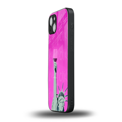 Freedom Toast iphone 15 mobile cover | shockproof glass phone case