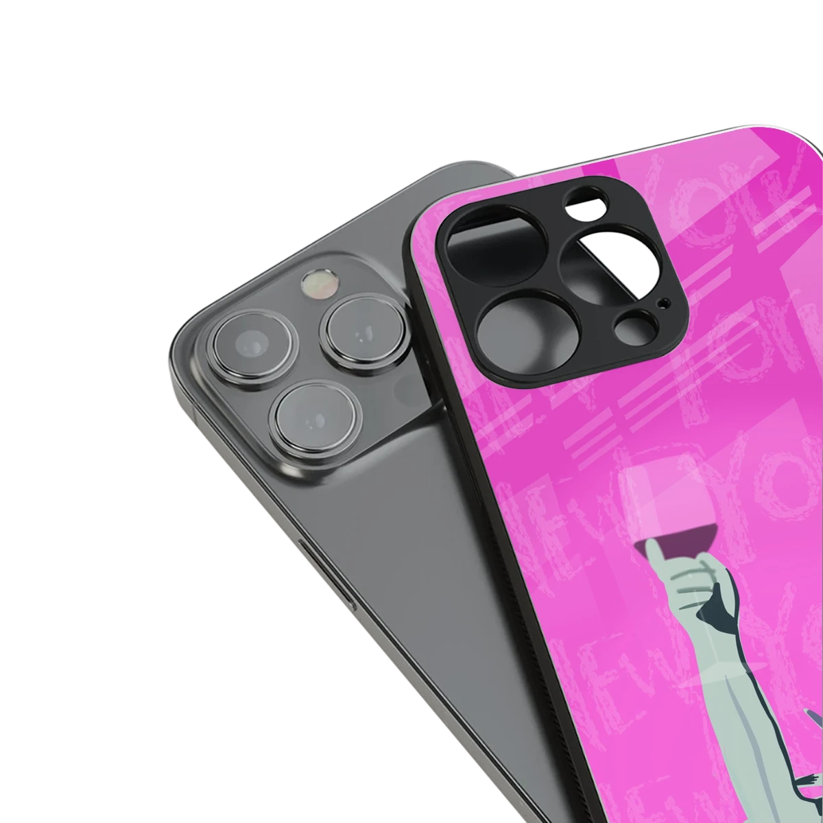Freedom Toast stylish phone case for iphone 15 pro max | glossy glass and slim fit