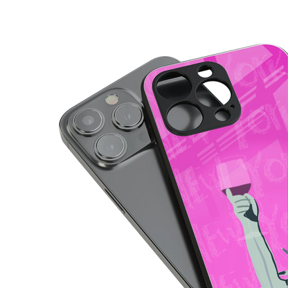 Freedom Toast stylish phone case for iphone 15 pro max | glossy glass and slim fit