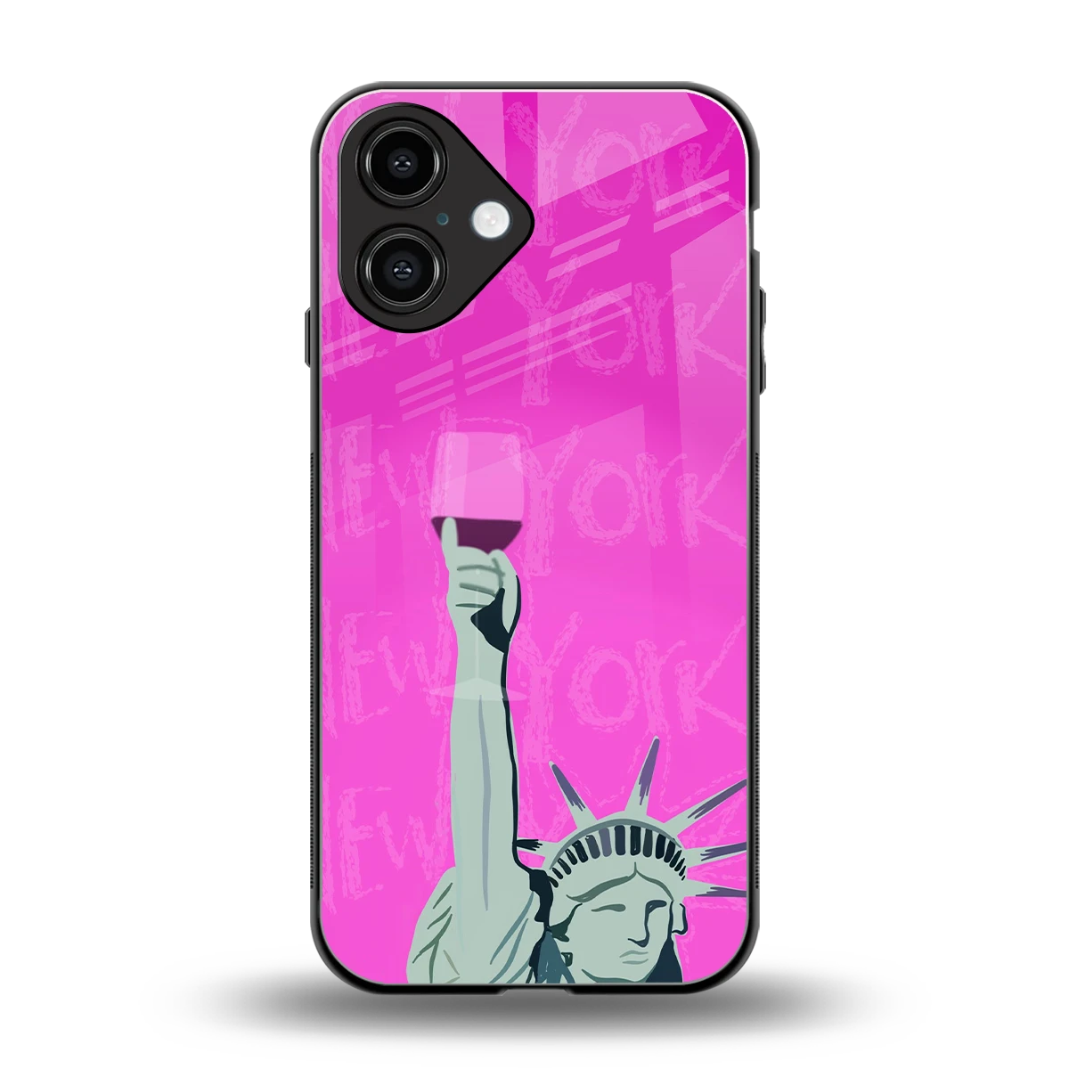 Freedom Toast back phone cover | glass case for iphone 16