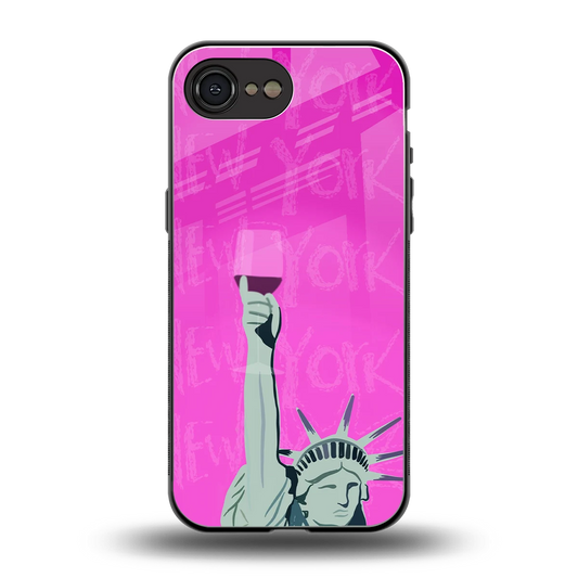 Freedom Toast back phone cover | glass case for iphone 16e