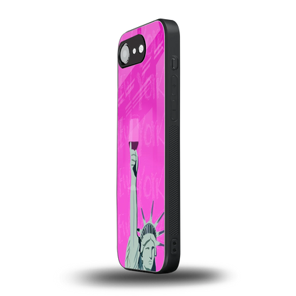 Freedom Toast iphone 17e mobile cover | shockproof glass phone case