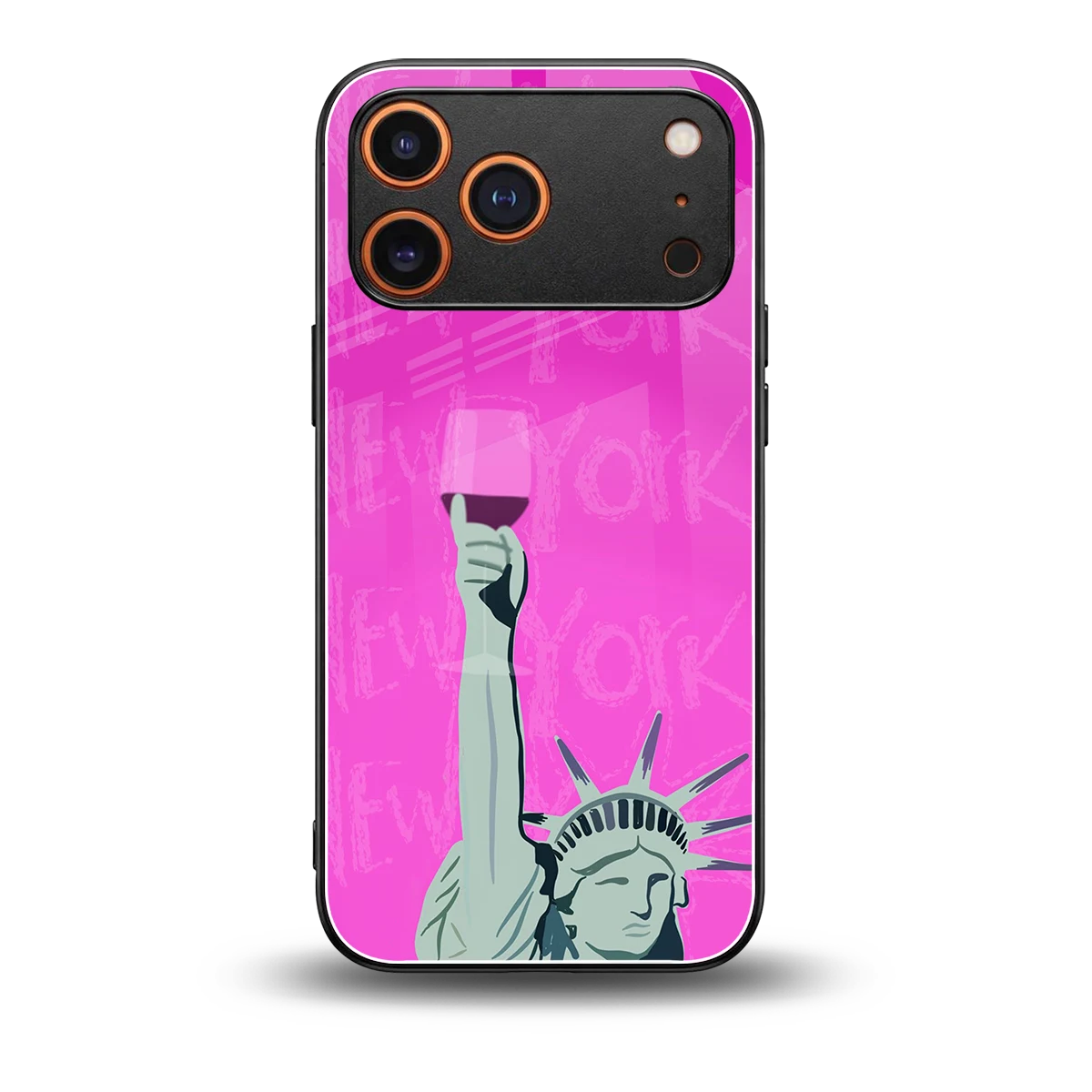 Freedom Toast back phone cover | glass case for iphone 17 pro