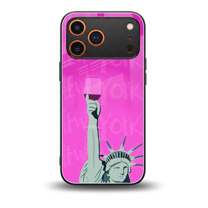 Freedom Toast back phone cover | glass case for iphone 17 pro