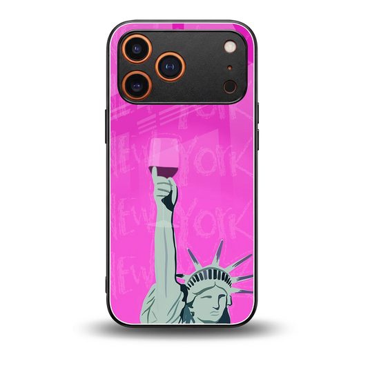 Freedom Toast back phone cover | glass case for iphone 17 pro
